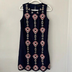 Banana Republic Jeweled Embellished Shift Dress